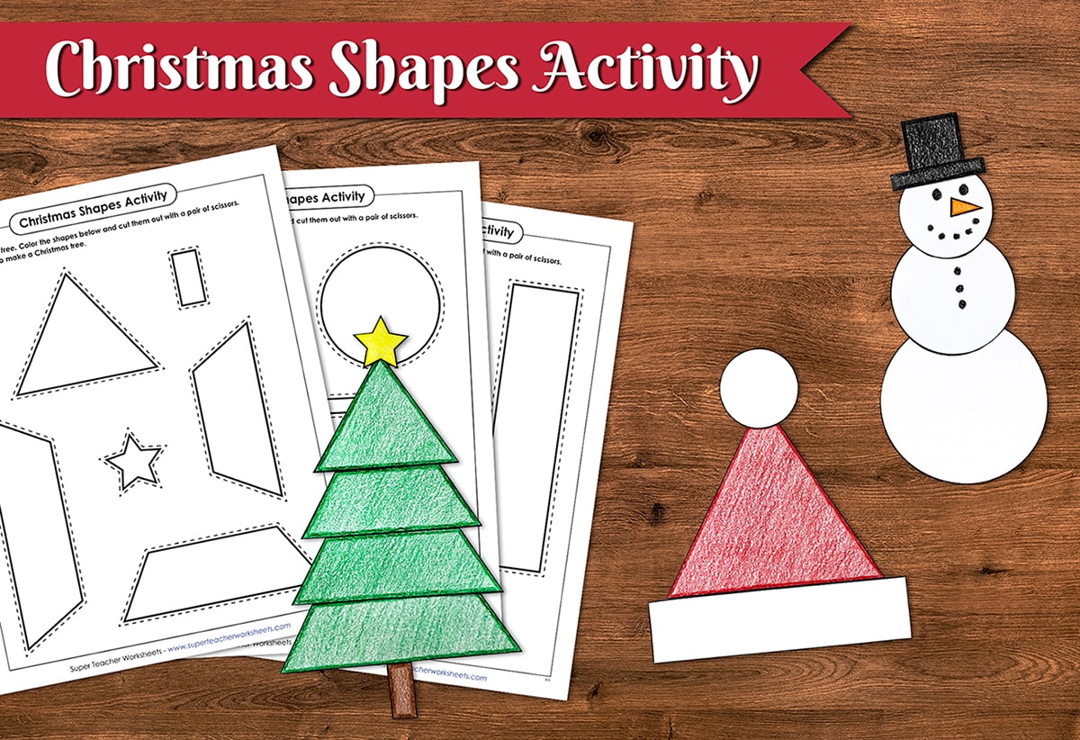 Christmas Shapes Activity