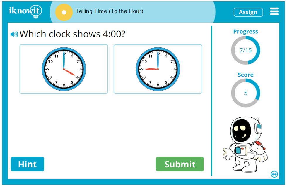 First Grade Reading Clocks Time Hourly Intervals Activity