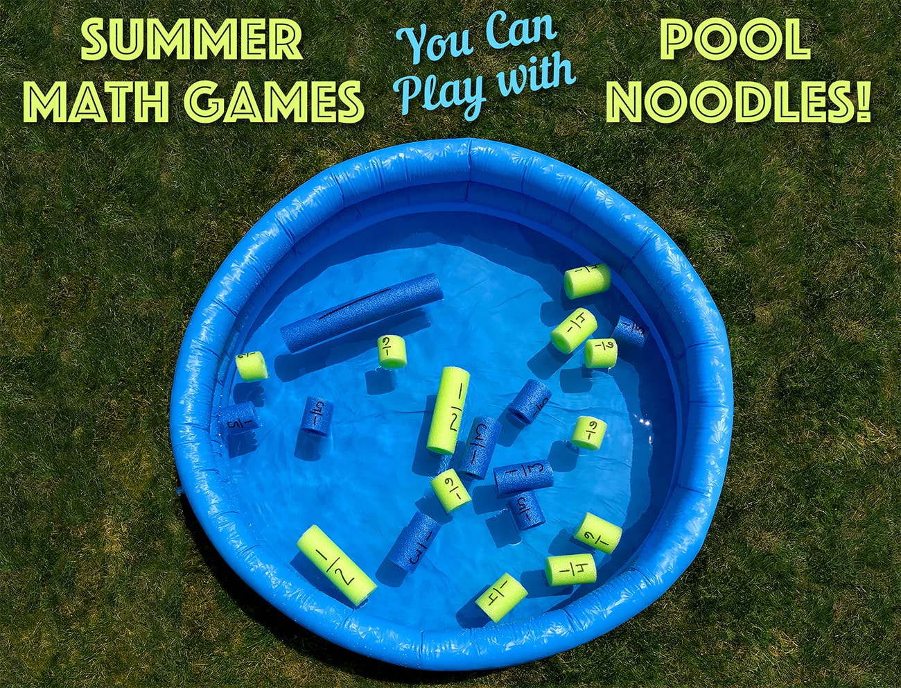 Pool Noodle Math Games