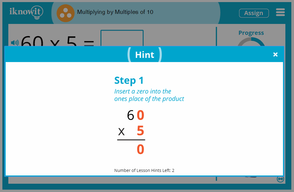 3rd Grade Multiplying by Multiples of 10 Lesson