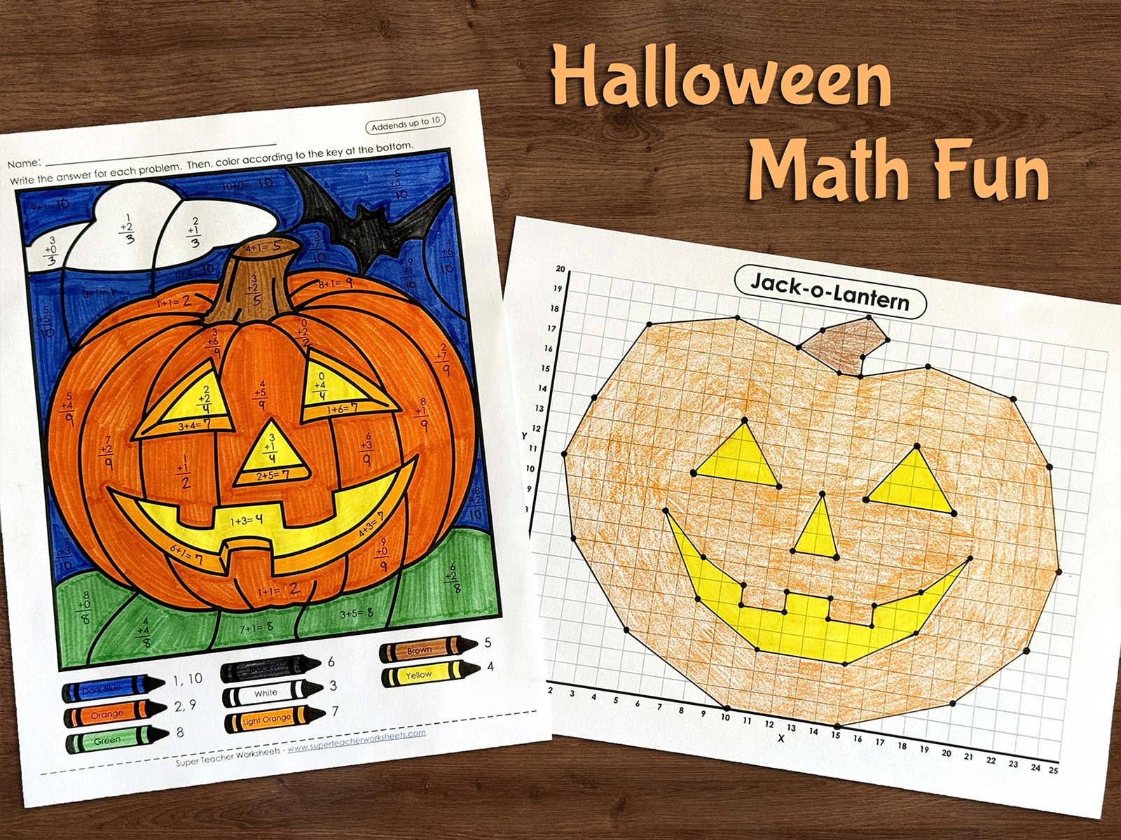 Halloween Math Art