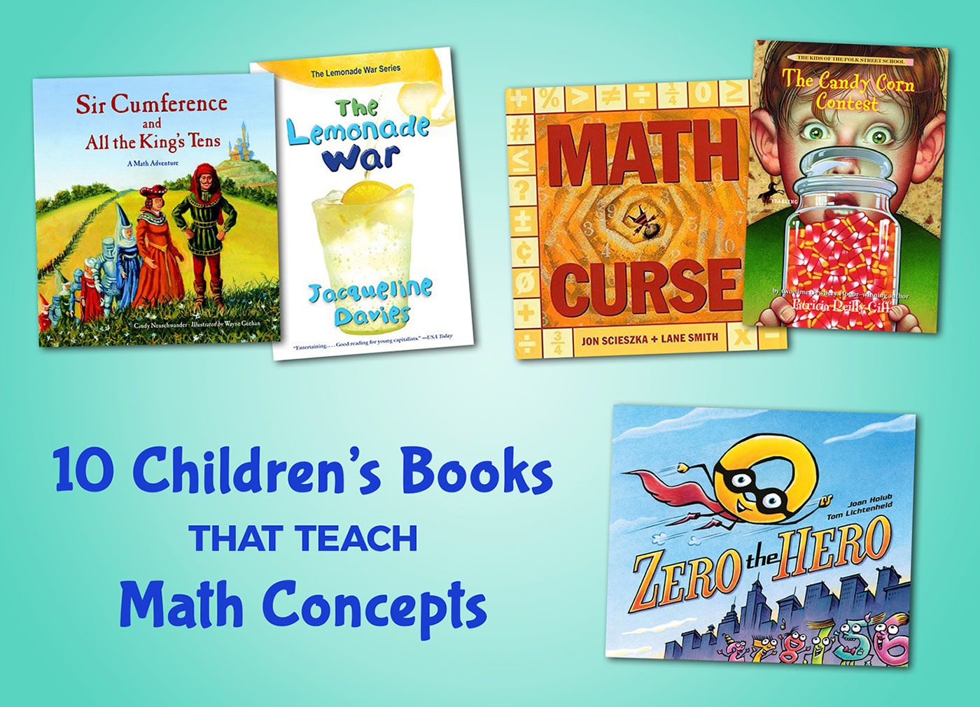 Read These Math-Themed Children's Books This Summer! 