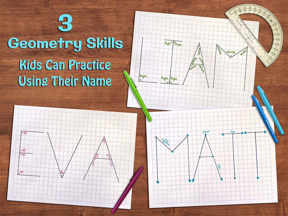 The 90 degree angle coloring page printable game