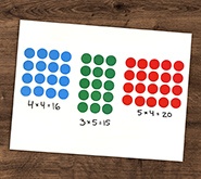Practice Math Skills with Dot Stickers