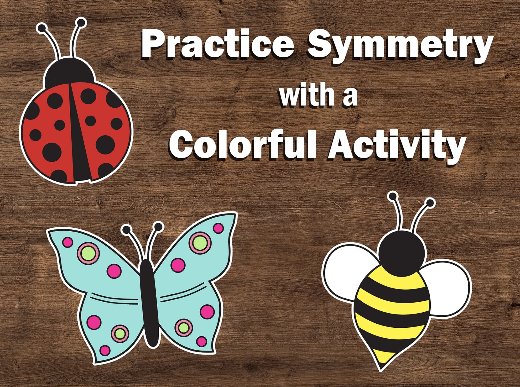 Practice Symmetry with a Spring Art Project 