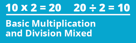 Basic Mutlitplication and Division Mixed