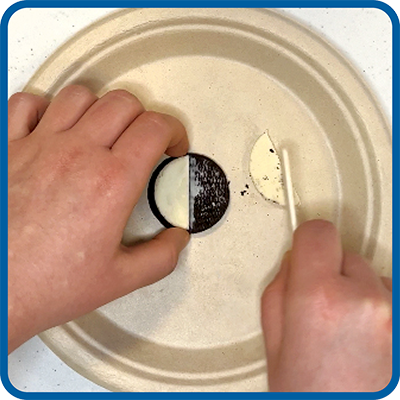 60 Second Lesson - Phases of the Moon using Oreo Cookies
