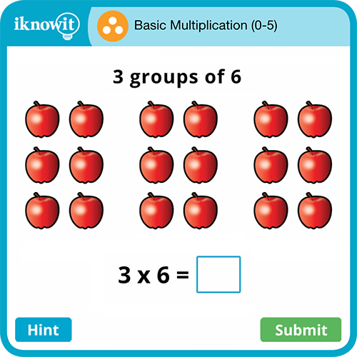 Try a Multiplication Lesson!