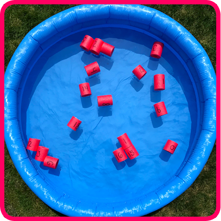 Play Pool Noodle Math Games!