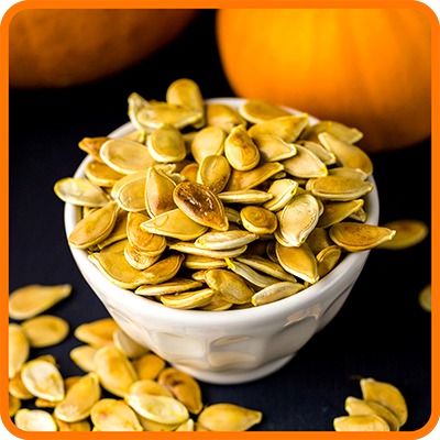 counting pumpkin seeds