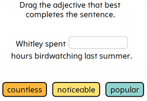 Identifying Adjectives - Preview