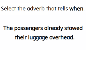 Identifying Adverbs - Preview
