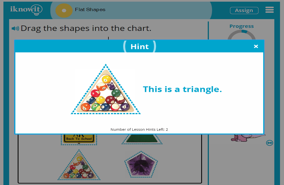 1st Grade Learn Geometric Flat 2d Shapes Lesson