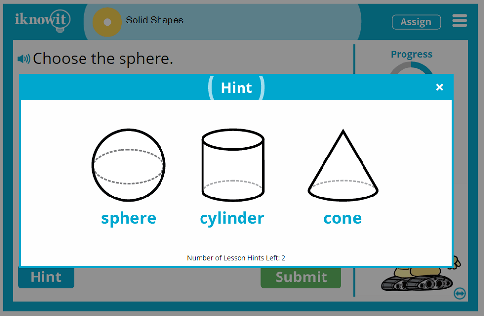 1st Grade Geometry Solid Shapes 3d Objects Lesson