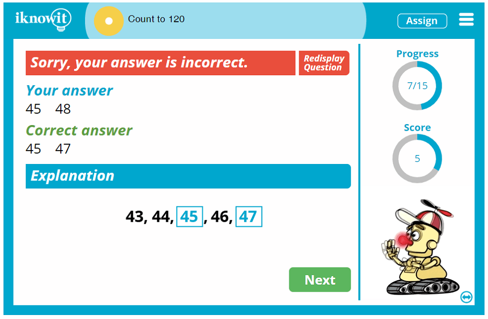 1st Grade Count-up-to-120 Activity