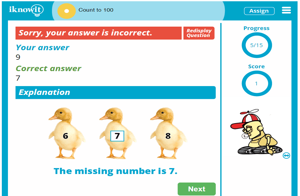 1st Grade Counting to 100 Activity