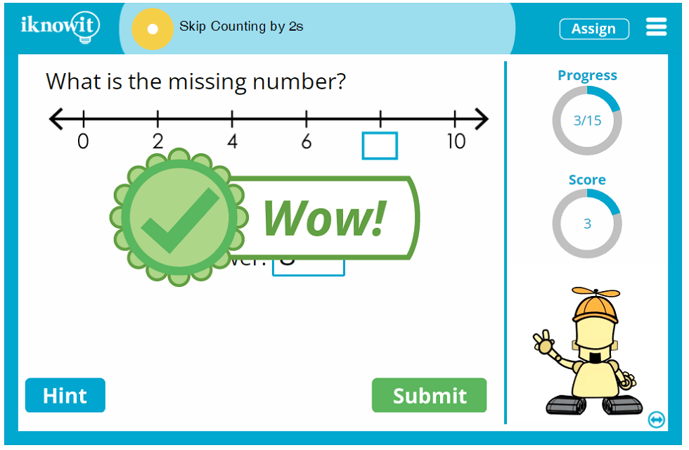 First Grade lLearn to Skip Count by 2s Lesson