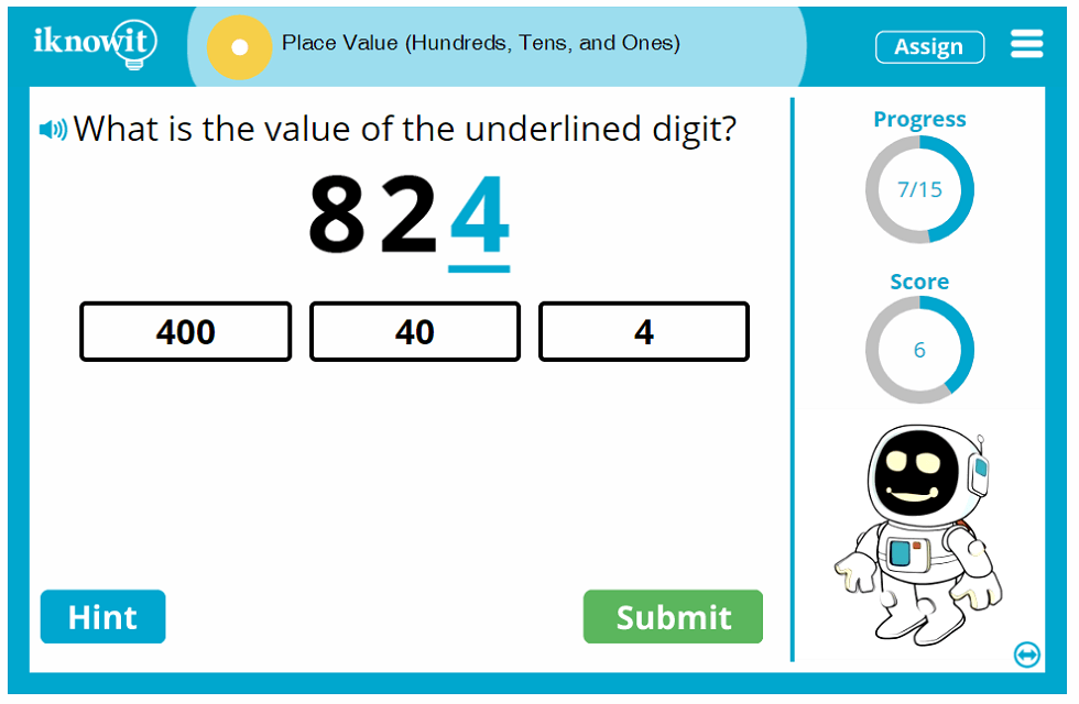 First Grade Decimal Place Values One Ten Hundred Activity
