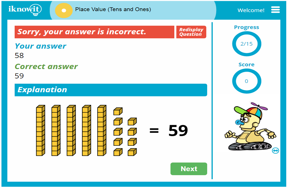 Place Value Tens and Ones Top-it Game