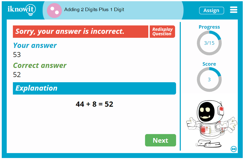 2nd Grade Adding 2 Digit Plus 1 Digit Numbers Activity