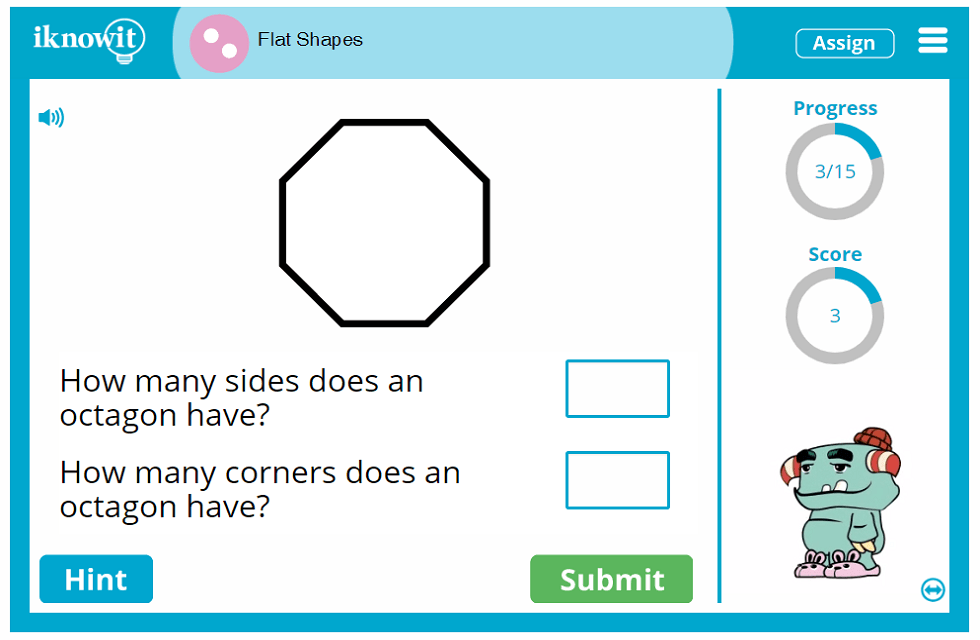 2nd Grade Geometry Flat Shapes 2d Game
