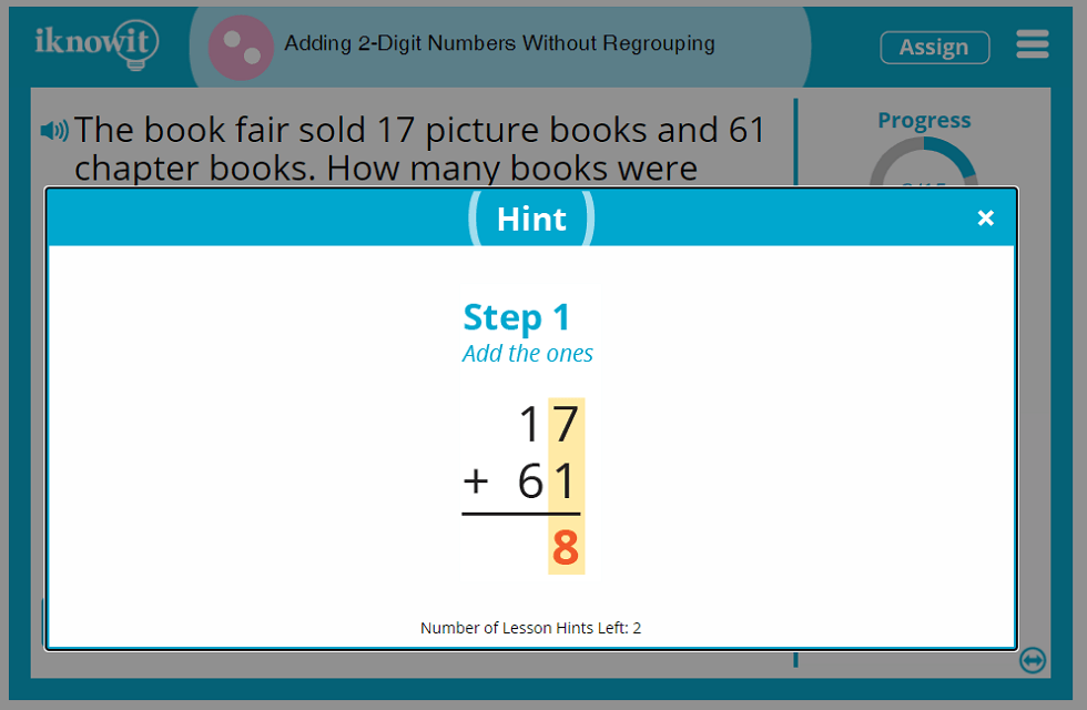 2nd Grade Adding 2-Digit Numbers Without Regrouping Lesson