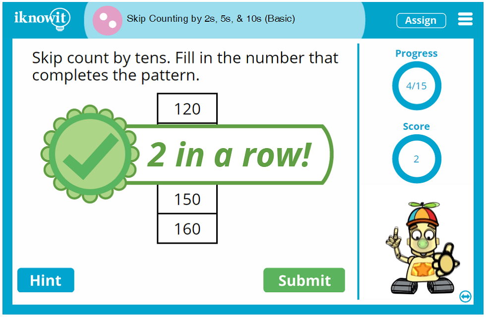 Second Grade Skip Counting 2s 5s 10s Lesson