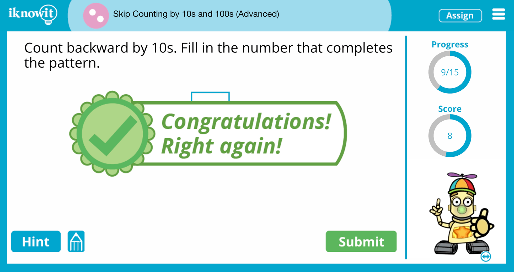 2nd Grade Skip Counting 10 100 Advanced Online Learning Lesson
