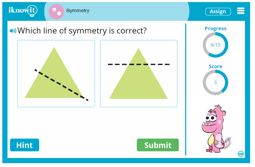 Second Grade Object Symmetry Equal Parts Activity