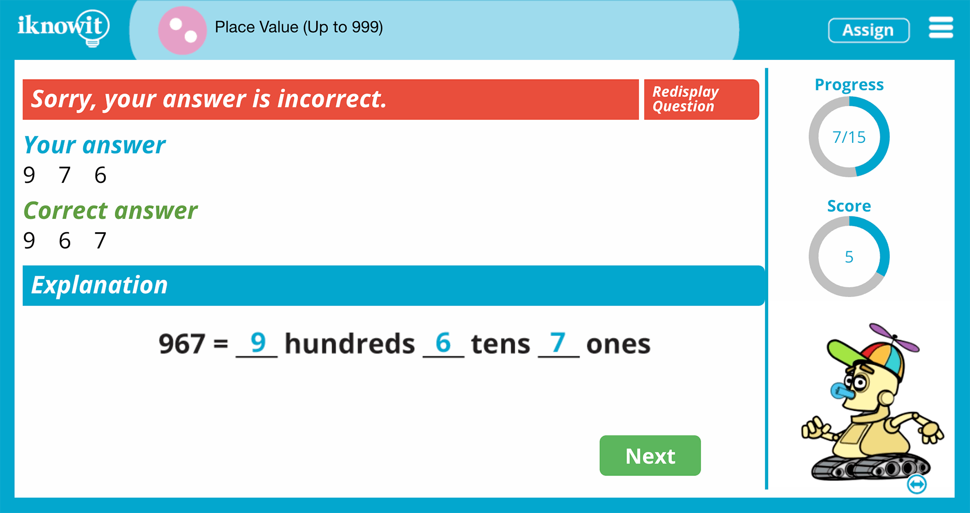 Second Grade Hundreds Place Value to 999 Practice Interactive Lesson