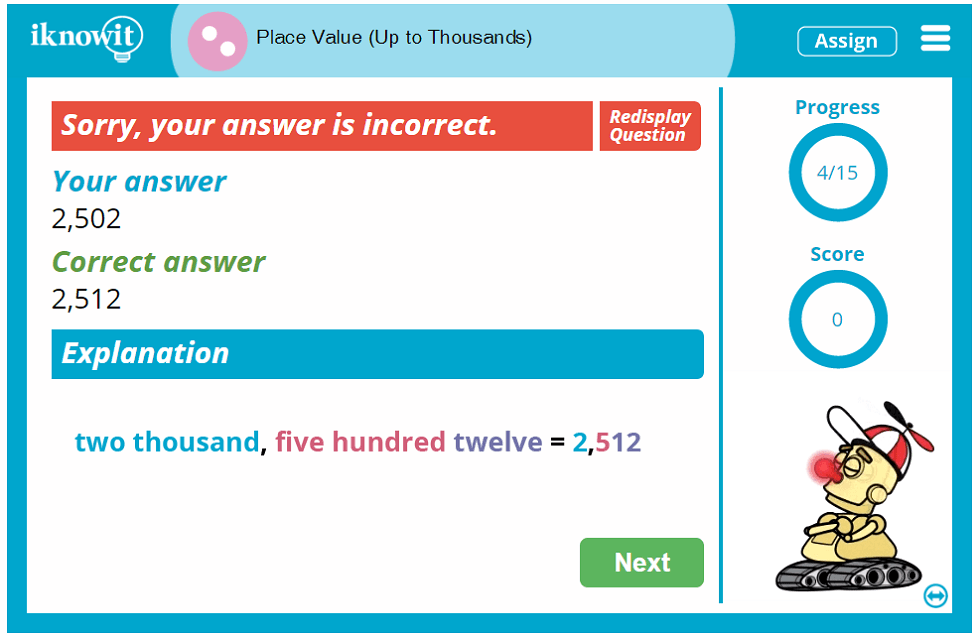 2nd Grade Place Value up to Thousands Activity