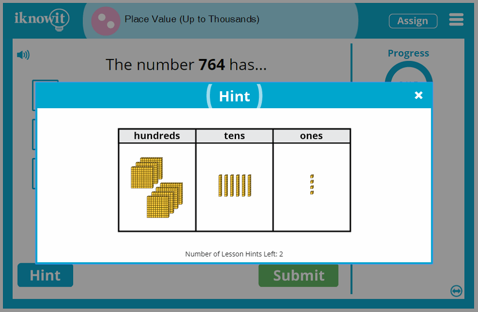 2nd Grade Place Value up to Thousands Lesson