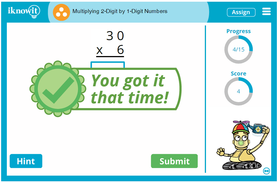 Third Grade Multiplying Two and One Digit Numbers Lesson