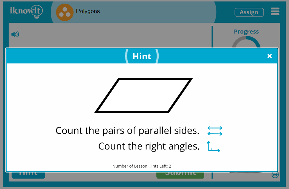 3rd Grade Geometry Polygons Closed Shapes Lesson