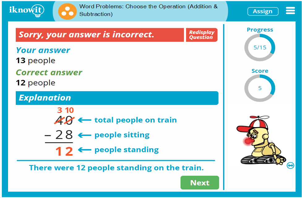 Math Game Addition Subtraction Word Problems