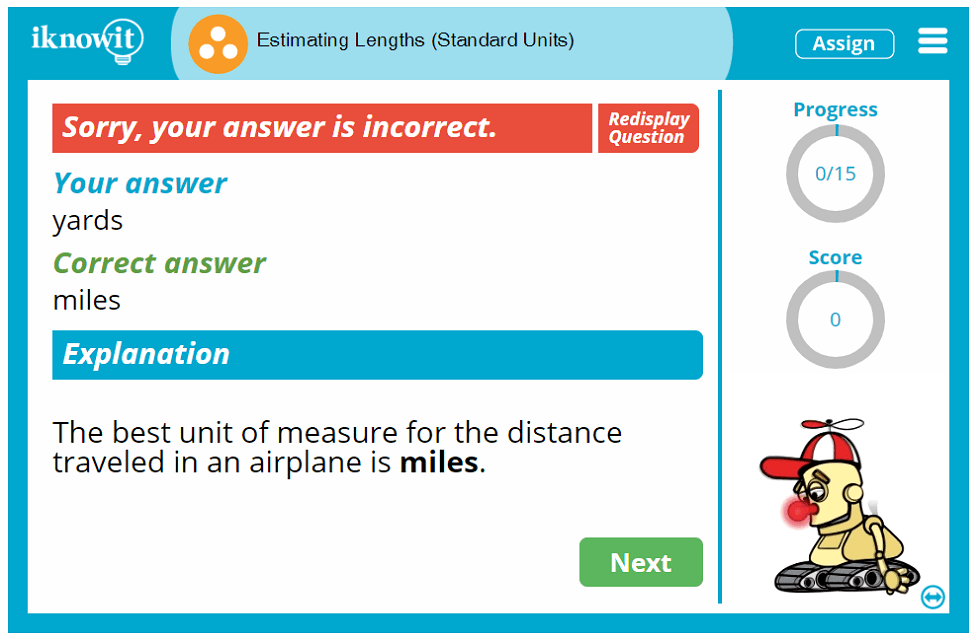 3rd Grade Estimating Lengths US Standard Units Activity