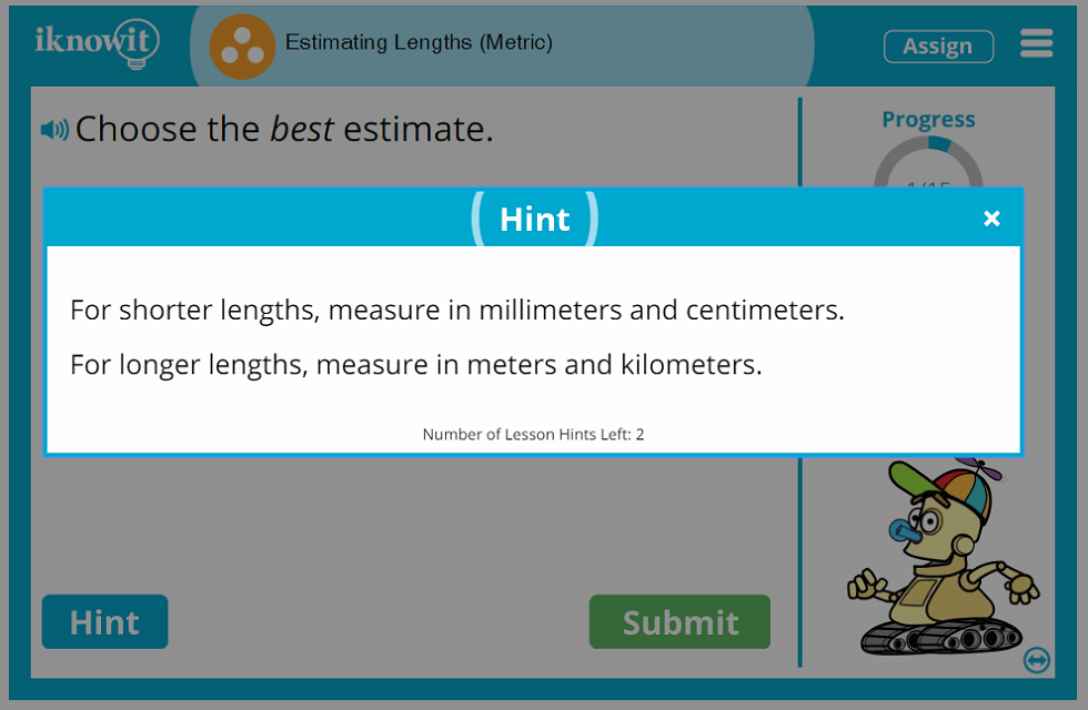 3rd Grade Estimating Lengths Metric Measurements mm cm km Lesson