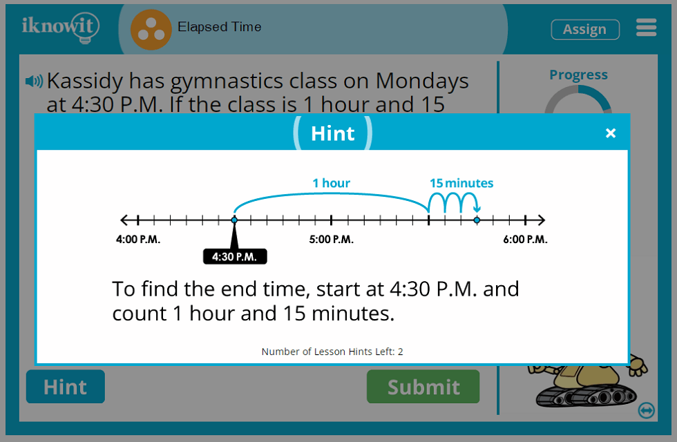 3rd Grade Measuring Total Elapsed Time Lesson