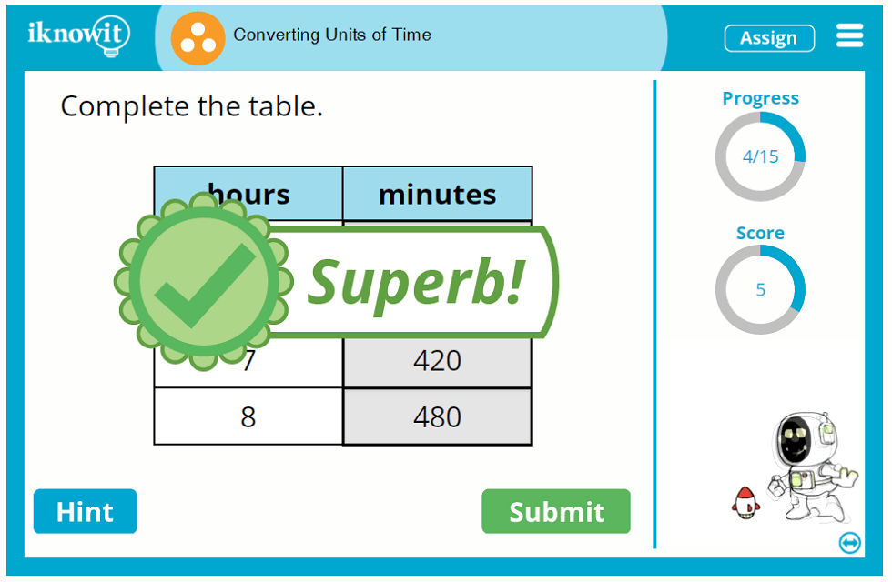 Third Grade Convert Time Hours Minites Seconds Lesson