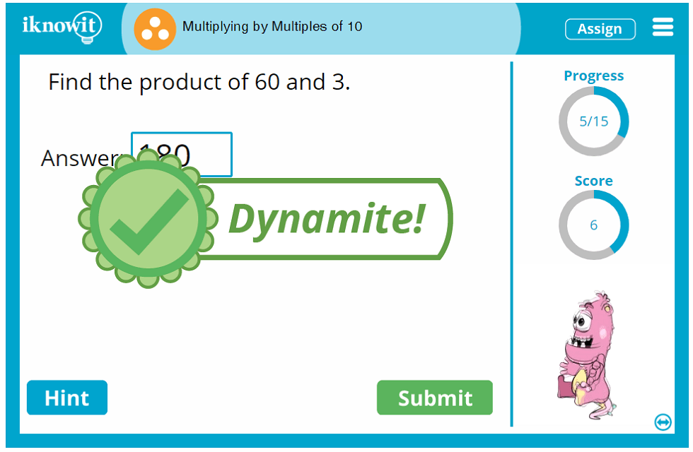 Third Grade Multiplication with Multiples of Ten Lesson