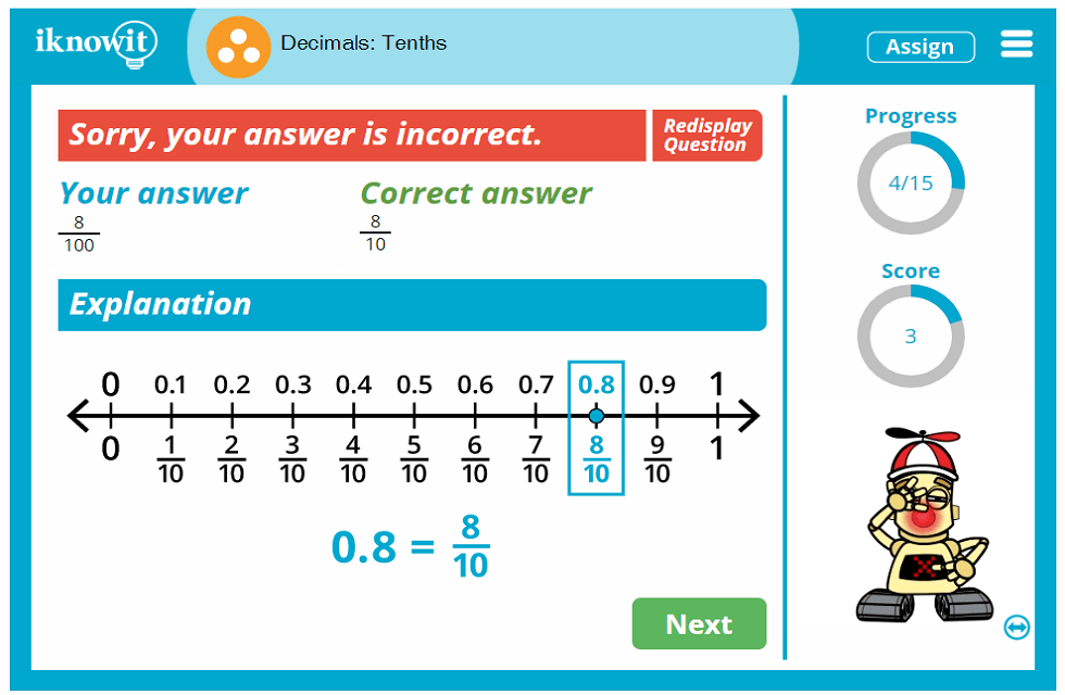 3rd Grade Decimals to Tenths Activity