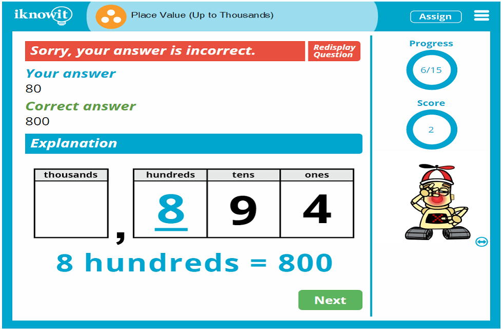 3rd Grade Place Value Thousands Activity