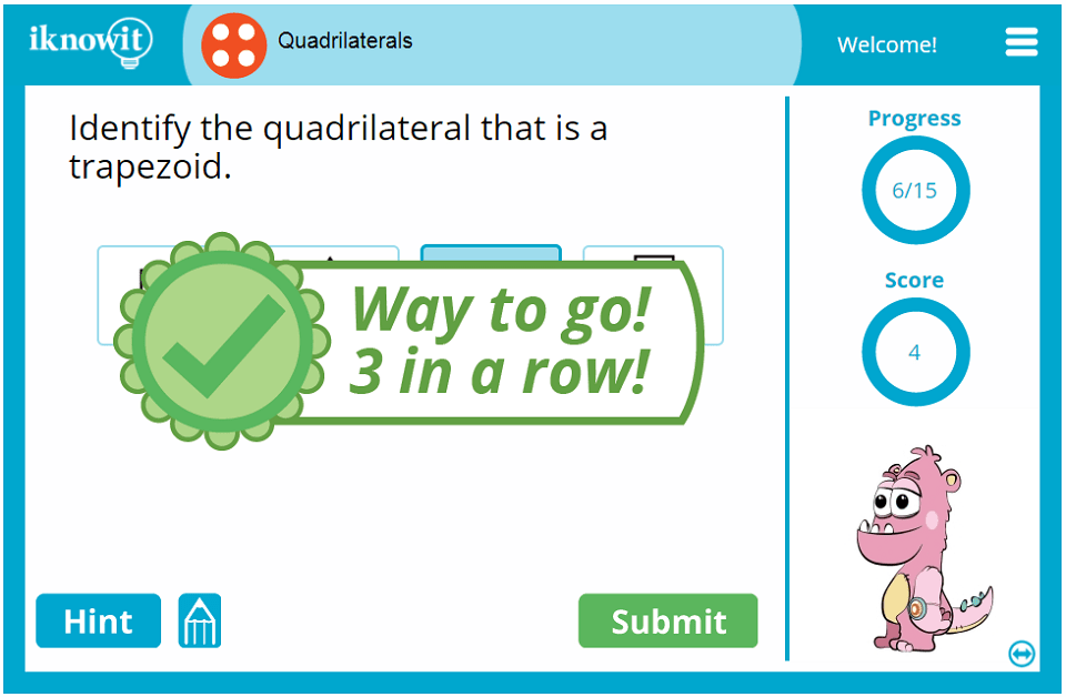 4th Grade Geometry Quadrilaterals Activity