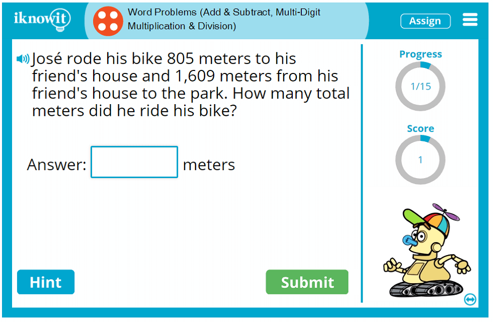 4th Grade Word Problems Choose the Proper Operation Game