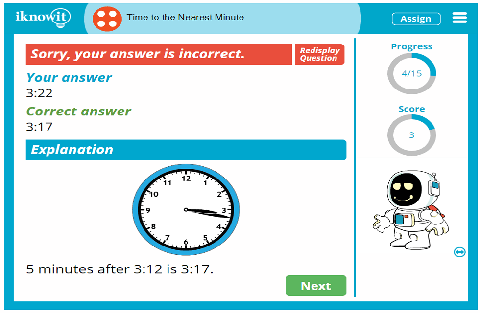 4th Grade Telling Time to the Nearest Minute Activity