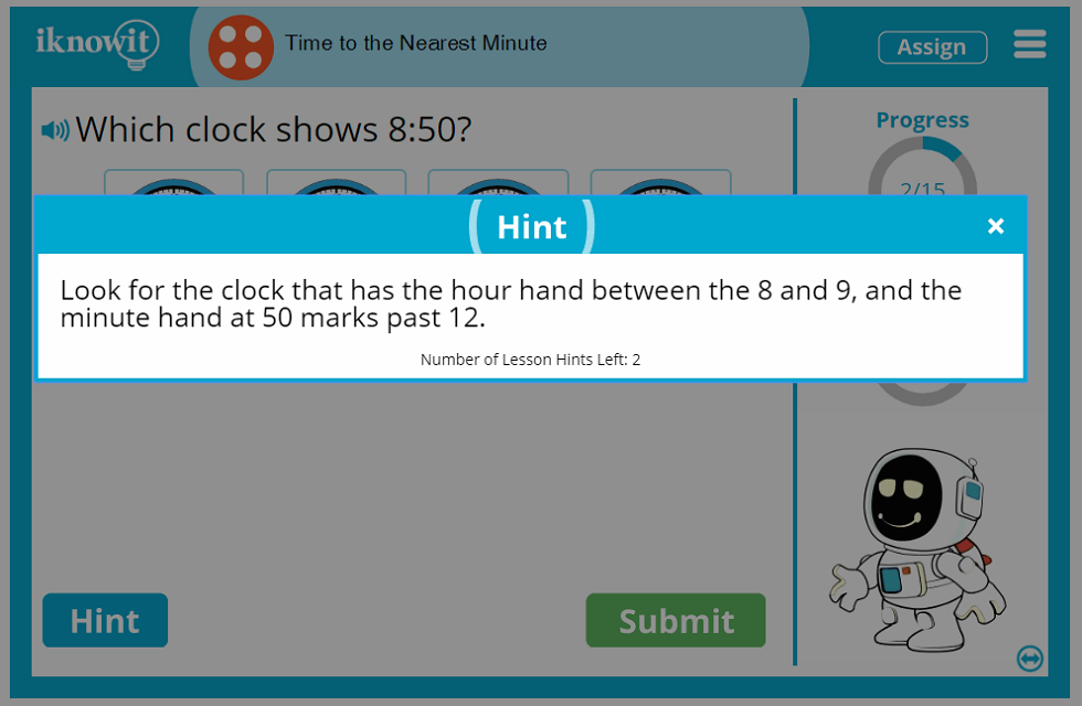 4th Grade Telling Time to the Nearest Minute Lesson