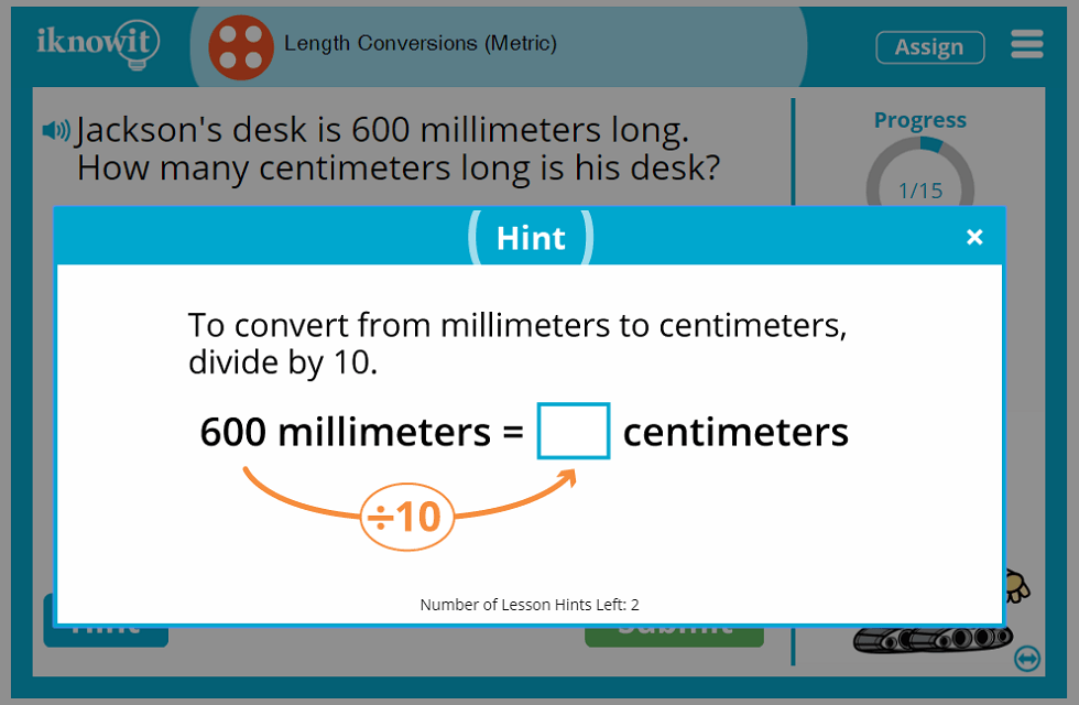 4th Grade Length Conversions Metric Units Lesson