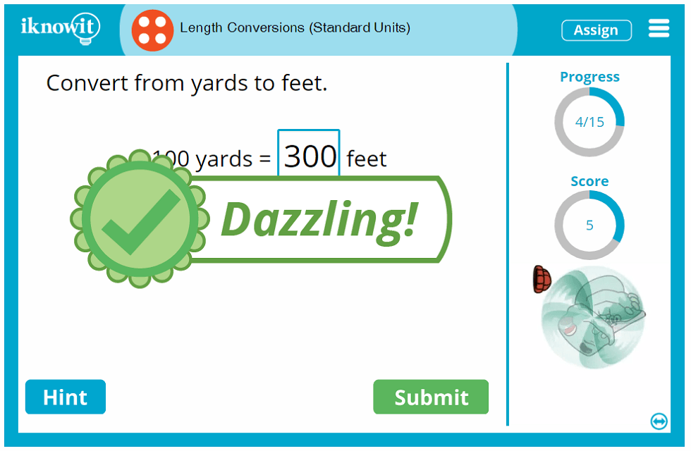 Fourth Grade Converting Lengths Feet Yards Inches Lesson