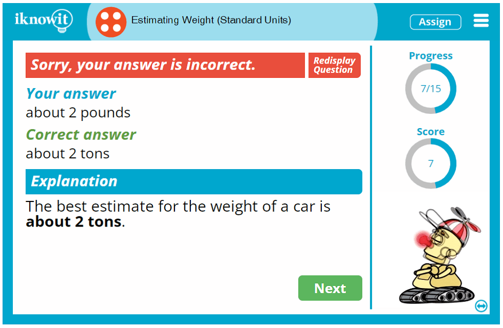 4th Grade Estimating Weight Using Standard Units lbs Activity