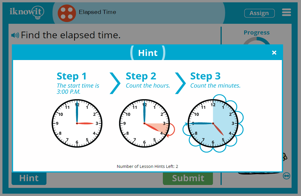 4th Grade Elapsed Time Clocks Lesson
